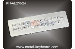 China Vandal resistant Industrial Metal Keyboard , IP65 ss keyboard Water proof long life supplier