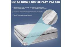China Breathe Safe Mini Crib Mattress Size Customized Air Fiber Foam supplier