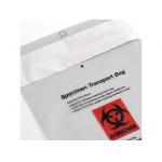 Compliant 95kPa Autoclave Disposal Bags holding 7 cryogenic vials for sale