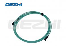China Customized Length MPO Patch Cable with OM3 Fiber for High-Density Connections supplier