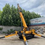 Compact 5-Ton Telescopic Spider Crane Mini Crane for sale
