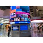 Customized HD P3 Flexible Curved RGB LED Screen Low Consumption Design for sale