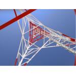 Hot Galvanized Free Standing 120km/H 45m 3 Legged Tower