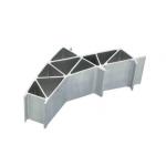 Elevator Standard Aluminium Extrusion Powder Painting / Anodizing EN755 for sale