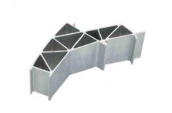 China Elevator Standard Aluminium Extrusion Powder Painting / Anodizing EN755 supplier