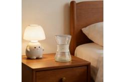 China Hourglass Design Glass Aromatherapy Reed Diffuser Office Home Fragrance Reed Diffuser supplier