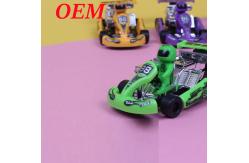 China Durable Safe Custom Plastic Toy / Pvc Racing Car Toy For Kids supplier