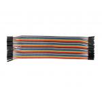 Female To Female Jumper Wire Breadboard Wire Kit Cable Ribbon 20cm Length for sale