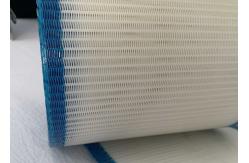 China Food Grade Middle Ring ISO 9001 Polyester Mesh Belt For Food Processing supplier