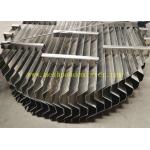 1000mm Round Shape Ss304 Vane Pack Mist Eliminator for sale