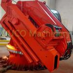 Space Saved 6T Offshore 12m  Hydraulic Folding Boom Crane for sale