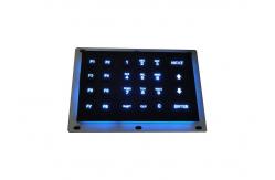China Electroplated Black Industrial Numeric Keypad 6x4 Matrix Keys IP65 NEMA4X supplier