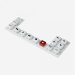 Irregular Shape Silicone Rubber Membrane Switches Flame Resistant for sale