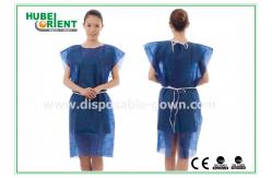 China Anti Static PP Material Disposable Isolation Gowns Without Sleeves supplier