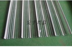 China Wall Structure Galvanized Expanded Metal Lath 10cm Rib Distance Formwork Mesh supplier