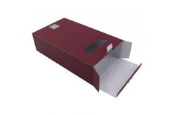 China Rope Handle Cardboard Holiday Mailer Boxes For 2 Pack Wine Bottles supplier