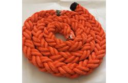 China High Tenacity 8 Strand Polyester Berth Mooring Ship Rope 48mm-120m Diameter supplier