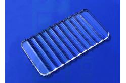 China 2.2g/Cm3 Customization Special Shaped Quartz Glass Plate supplier