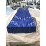 Galvanized Color Coated Plate Sheet Corrugated Steel Gi Iron Roofing 275g / ㎡ for sale