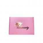 pink plain Custom Printed Shipping Boxes 12x12x6 Recyclable