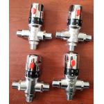 Mixing Valve Brass Adjustable Water Thermostatic Valve For Solar Water Heater for sale