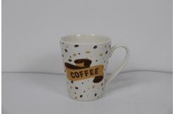 China Customized Decals Design Ceramic Drinkware 310cc Ceramic New Bone China Coffee Mug supplier