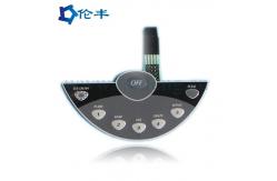China PET Glossy Membrane Keypad Overlay Customized For Enhanced Functionality supplier