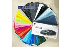 China OEM Car Wrap Sample Book High Performance Digital Printing On Paper supplier