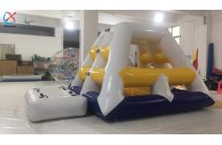 China Supplier Floating Inflatable Water Climbing Tower Toys with Blob and Slide supplier