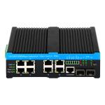 Gigabit L2 Managed 90W PoE Switch 10 Port With 2 Combo Ports Rugged 48V Active PoE for sale