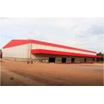Customizable Size Design Parameter Steel Structure Commercial Building Single Slop Method Steel Window Type for sale