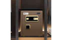 China H450MM Fingerprint Lock Safe Box For Home Security(Coffee) supplier