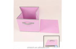 China Portable 420D 600D Non Woven Closet Underwear Storage Box With Lid supplier