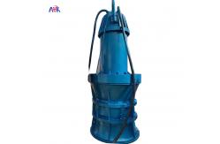 China Electric Submersible Propeller Axial Flow Pump Station Flood Water 2000lps 6 M TDH supplier