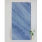 600x1200mm Porcelain Marble Slab Tile Hotel Blue Polished Ceramic Tile for sale