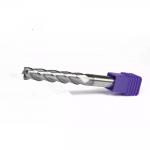 SUNPU Heat Resistant Alloy Milling Cutter Hrc45 Coated Carbide End Mill 4 Flute for sale