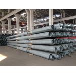 45FT Low Voltage Octagonal Metal Electric Pole Galvanized Steel for sale