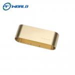 Gold Color Bending Sheet Metal Parts Precision Stainless Steel for sale