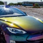 Practical Multicolor Matte Chrome Wrap , Multipurpose Vinyl Car Protection Film for sale