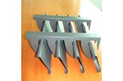 China Roll Formed Horizontal Aluminium Louvres C shaped 85mm Width supplier