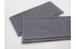 China Washable Reflective Silver TPU Label Personalized Promotional Gifts supplier