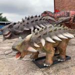 Animated Realistic Animatronic Dinosaur  Life Size Ankylosaurus Type Dinosaurs for sale
