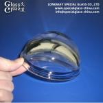 Thermal Resistance Borosilicate Glass Led Lens For Industrial Lamp for sale