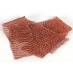 10 15 20cm Width Knitted Copper Mesh 0.23mm Dia Corrugated Surface for sale