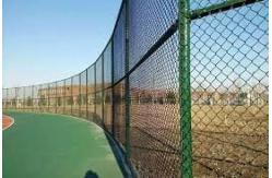China ISO9001 Garden BWG14-BWG27 6ft Tall Chain Link Fence Panels With Barbed Wire supplier