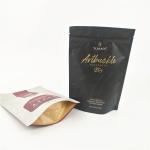 CMYK MOPP Resealable Zipper Pouch Moisture Proof Kraft Paper OPP AL