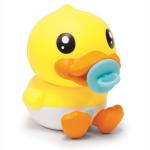 B.Duck Cute Baby Nipple Yellow Baby Duck Piggy Bank Coin Box For Kids for sale