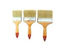 China Door Varnish Paint Brush with Lacquered Wood Handle 50mm supplier