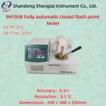 Fully Automatic Closed Flash Point Tester ASTM D93 Transformer Room Temp ～ 370 ℃ for sale