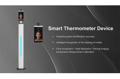 China Contactless Body Temperature Screening Kiosk with Epidemic Prevention Fever Alert supplier